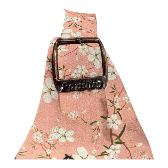 Birkenstock Women's Papillio by Birkenstock Pink Floral Gizeh Sandals Size  7 - Picture 6 of 9